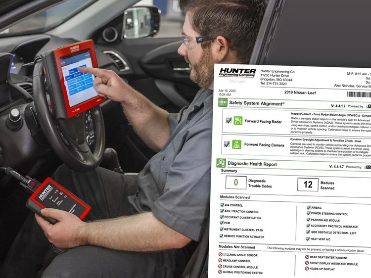 ABC Auto Care Alignment Scan