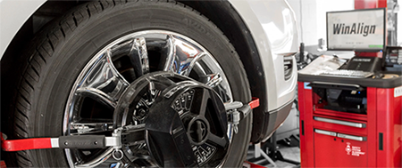 ABC Auto Care in Ventura offers Jaguar Wheel Alignment service.